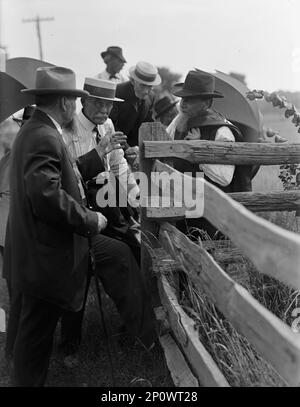 Gettysburg Reunion: Grand Army of the Republic &amp; United Confederate Veterans, 1913. Stockfoto