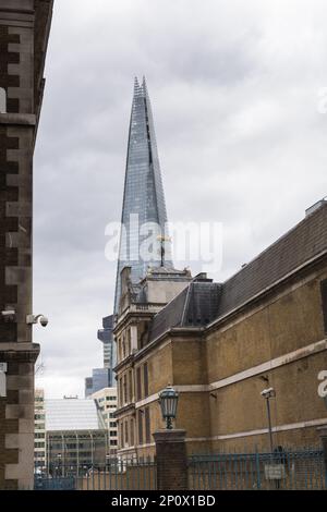 Eine Fish-Wetterfahne auf dem Old Billingsgate Fish Market, Old Billingsgate Walk, Lower Thames Street, City of London, EC3, England, Großbritannien Stockfoto