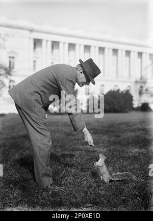 Thomas Riley Marshall, Vizepräsident der Vereinigten Staaten, 1914. Gouverneur von Indiana, 1909-1913; US-Vizepräsident 1913-1921. Stockfoto