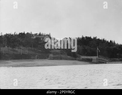 Charles Dana Gibsons 700 Morgen große Insel, 1931. Juli 25. Stockfoto