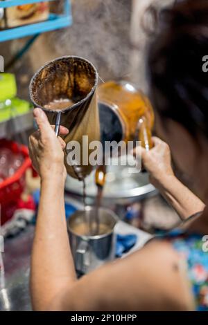 Cheo Leo Cafe, Der Älteste Coffee Shop Stockfoto