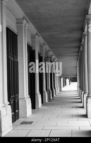 Um Schloss Schönbrunn, Wien Stockfoto