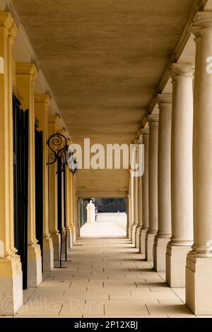 Um Schloss Schönbrunn, Wien Stockfoto