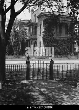 Haus im Garden District, New Orleans, zwischen 1920 und 1926. Stockfoto