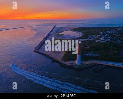 Barnegat Lighthouse Ocean County NJ USA Stockfoto