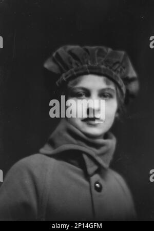 Isadora Duncan Tänzerin, Porträtfoto, zwischen 1915 und 1923. Stockfoto