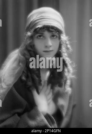Isadora Duncan Tänzerin, Porträtfoto, zwischen 1915 und 1923. Stockfoto