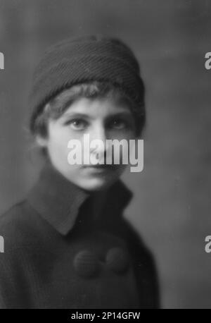 Isadora Duncan Tänzerin, Porträtfoto, zwischen 1915 und 1923. Stockfoto
