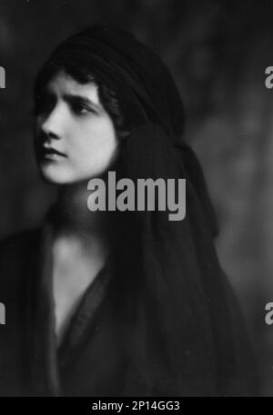 Isadora Duncan Tänzerin, Porträtfoto, zwischen 1915 und 1923. Stockfoto