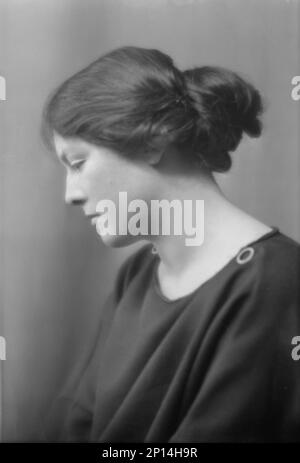 Isadora Duncan Tänzerin, Porträtfoto, zwischen 1915 und 1923. Stockfoto