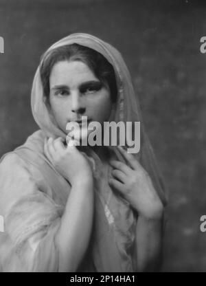 Isadora Duncan Tänzerin, Porträtfoto, zwischen 1915 und 1923. Stockfoto