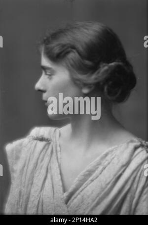 Isadora Duncan Tänzerin, Porträtfoto, zwischen 1915 und 1923. Stockfoto