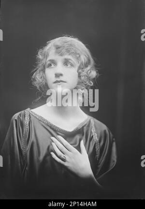 Isadora Duncan Tänzerin, Porträtfoto, zwischen 1915 und 1923. Stockfoto