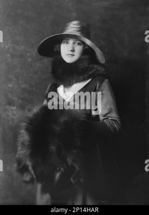 Isadora Duncan Tänzerin, Porträtfoto, zwischen 1915 und 1923. Stockfoto
