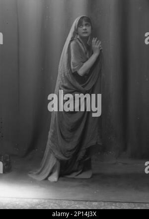 Isadora Duncan Tänzerin, zwischen 1915 und 1923. Stockfoto