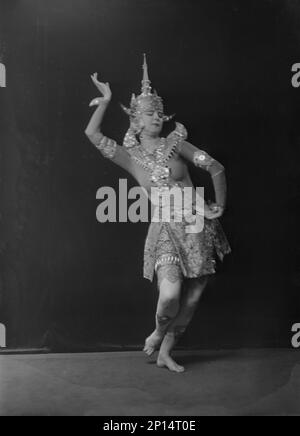 St. Denis, Ruth, 1919. Februar 11. Stockfoto