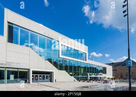 Marburg: Gebäude Erwin-Piscator-Haus mit Theater Hessisches Landestheater in Lahntal, Hessen, Hessen, Deutschland Stockfoto