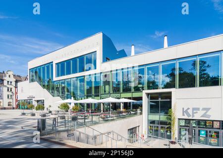 Marburg: Gebäude Erwin-Piscator-Haus mit Theater Hessisches Landestheater in Lahntal, Hessen, Hessen, Deutschland Stockfoto