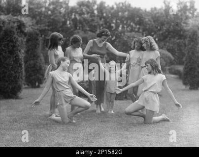 Anita Zahn Tänzer, zwischen 1911 und 1942. Stockfoto