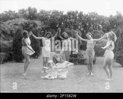 Anita Zahn Tänzer, zwischen 1911 und 1942. Stockfoto