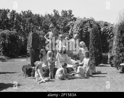 Anita Zahn Tänzer, zwischen 1911 und 1942. Stockfoto