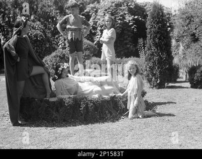 Anita Zahn Tänzer, zwischen 1911 und 1942. Stockfoto