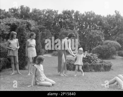 Anita Zahn Tänzer, zwischen 1911 und 1942. Stockfoto