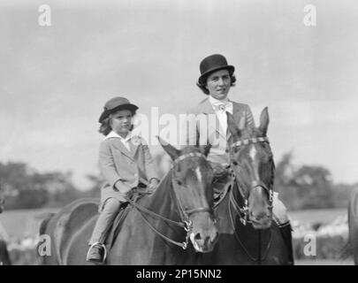 East Hampton Horse Show, 1934. Stockfoto