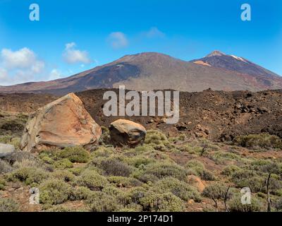 Mount Teide Nationalpark Teneriffa Kanarische Inseln Stockfoto