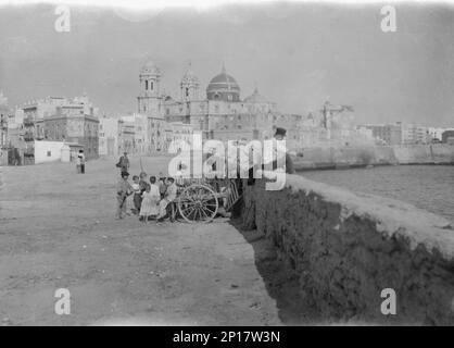 Reiseansichten von Europa, zwischen 1904 und 1938. Stockfoto