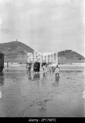 Reiseansichten von Europa, zwischen 1904 und 1938. Stockfoto