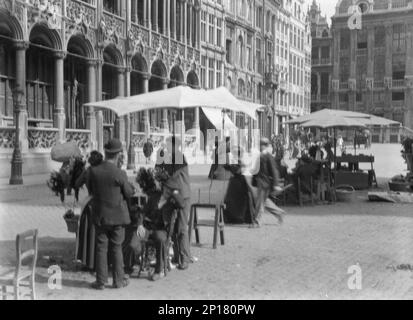 Reiseansichten von Europa, zwischen 1904 und 1938. Stockfoto