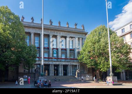 Wuppertal: Barmen-Rathaus im Bergischen Land, Nordrhein-Westfalen, Nordrhein-Westfalen, Deutschland Stockfoto