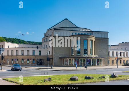 Wuppertal: opéra Opernhaus im Bergischen Land, Nordrhein-Westfalen, Nordrhein-Westfalen, Deutschland Stockfoto