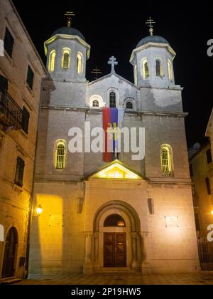 Kirche St. Nicholas, Kotor, Montenegro Stockfoto