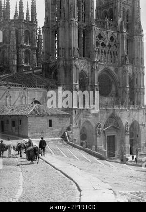 Reiseansichten von Europa, zwischen 1904 und 1938. Stockfoto