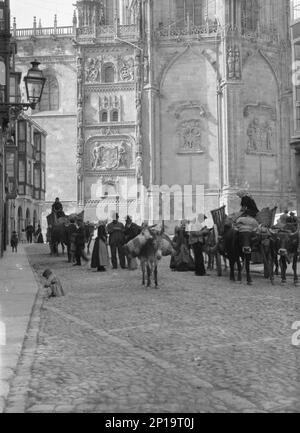 Reiseansichten von Europa, zwischen 1904 und 1938. Stockfoto