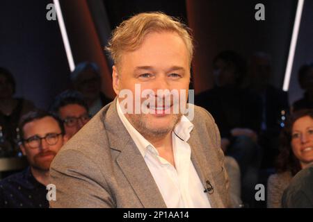 Stephan Grossmann nimmt am 3. März 2023 an der NDR Talk Show im NDR Studio in Hamburg Teil Stockfoto