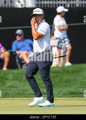 Orlando, Florida, USA. 3. März 2023. Kurt Kitayama #8 Green während der zweiten Runde des Arnold Palmer Invitational präsentiert von Mastercard im Arnold Palmer's Bay Hill Club & Lodge in Orlando, FL. Romeo T Guzman/CSM/Alamy Live News Stockfoto