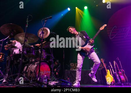 Madison, USA. 02. März 2023. Cory Wong at the Sylvee am 2. März 2023 in Madison, Wisconsin (Foto: Daniel DeSlover/Sipa USA) Guthaben: SIPA USA/Alamy Live News Stockfoto