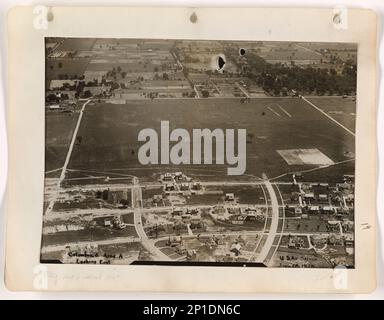 Ohio - Kolumbus, Luftfoto. Stockfoto