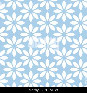 Nahtlose farbige Vektormuster. Moderne, stilvolle abstrakte Textur. Wiederholung geometrischer Formen Stock Vektor