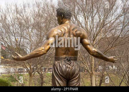 Emanzipation und Freedom Monument auf Browns Island Richmond Virginia Stockfoto
