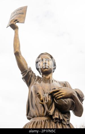Emanzipation und Freedom Monument auf Browns Island Richmond Virginia Stockfoto