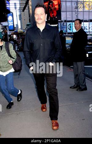 New York, New York, USA. 03. März 2023. Matthew Rhys bei Good Morning America, die die neue Staffel von Perry Mason am 03. März 2023 in New York City propagiert. Kredit: Rw/Media Punch/Alamy Live News Stockfoto