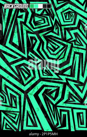Abstrakter Hintergrund mit Grunge-Muster, bereit für den Druck, Sublimationsdesign, nahtloses Design Stock Vektor