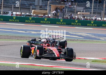 Charles Leclerc (MON) Ferrari F1-23 durinFORMULA 1 GULF AIR BAHRAIN GRAND PRIX 2023 Stockfoto