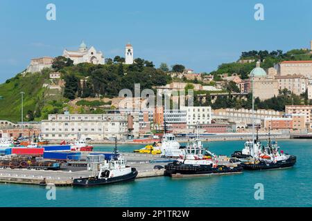 Port, Ancona, Italien, Griechenland Stockfoto