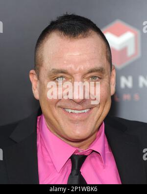 Schauspieler Tom Sizemore starb, nachdem er Anfang des Monats mit 61 Jahren in Los Angeles, Kalifornien, am 3. März 2023 an einem Hirnaneurysma litt. 11. August 2014 Hollywood, Kalifornien. Tom Sizemore „Expendables 3" Los Angeles Premiere im Chinese Theatre © Lisa OConnor/AFF-USA.com Stockfoto