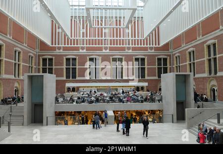 Foyer, Rijksmuseum, Museumstraat, Amsterdam, Niederlande Stockfoto